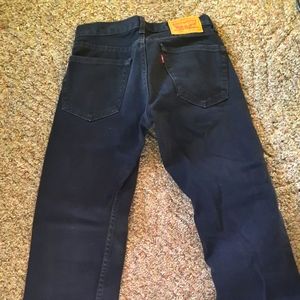 Levi black jeans 30 32